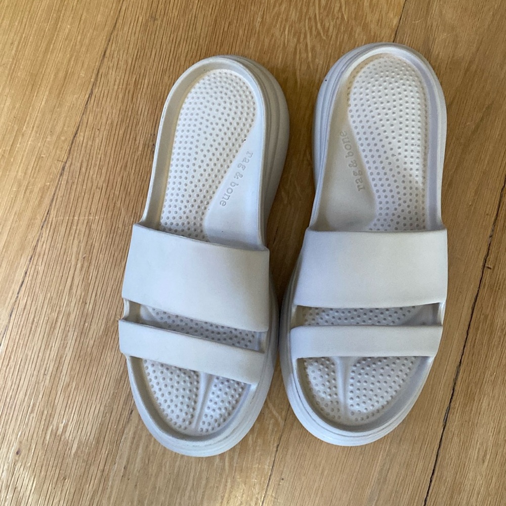 Rag and Bone Beige Brixley Sandals